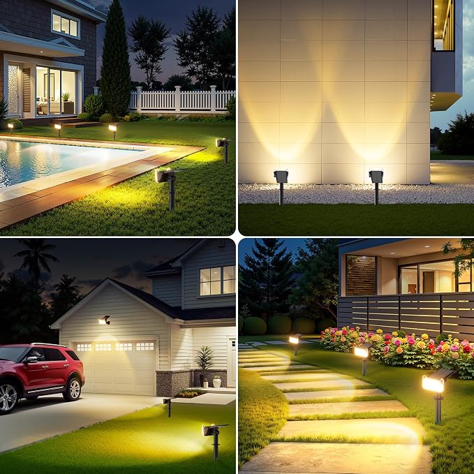 LETMY Solar Spot Lights Outdoor Waterproof - Image 8