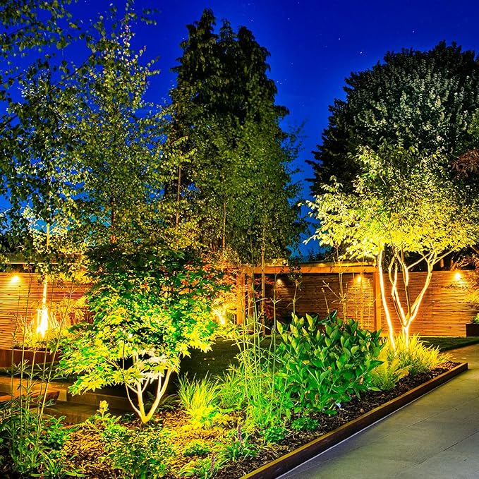 Solar Spot Lights Outdoor, 2 Pack Solar Landscape Spotlights IP65 Waterproof - Image 8
