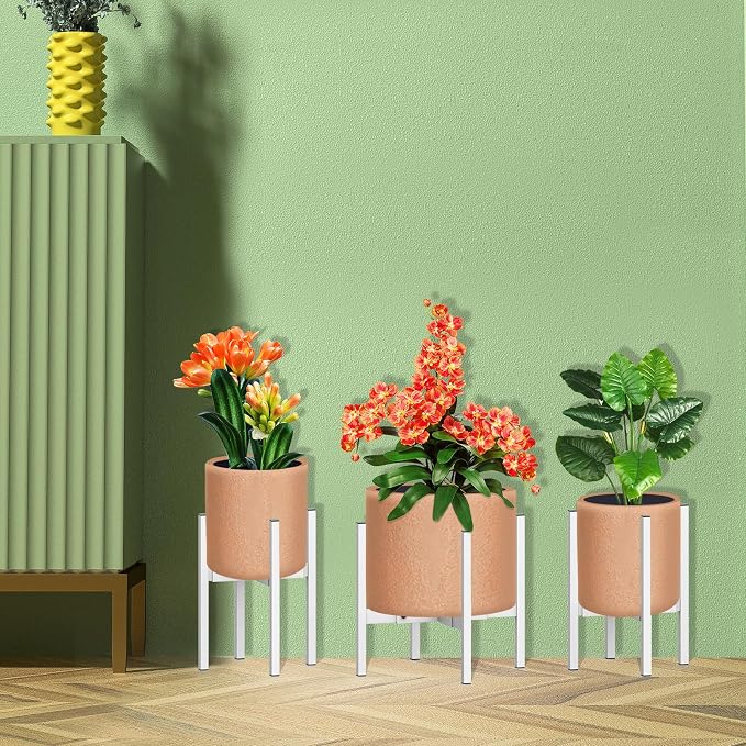 Heavy Plant Stand for 10"-16" Plant Pot Indoor Outdoor Corner, Adjustable Metal - Image 6