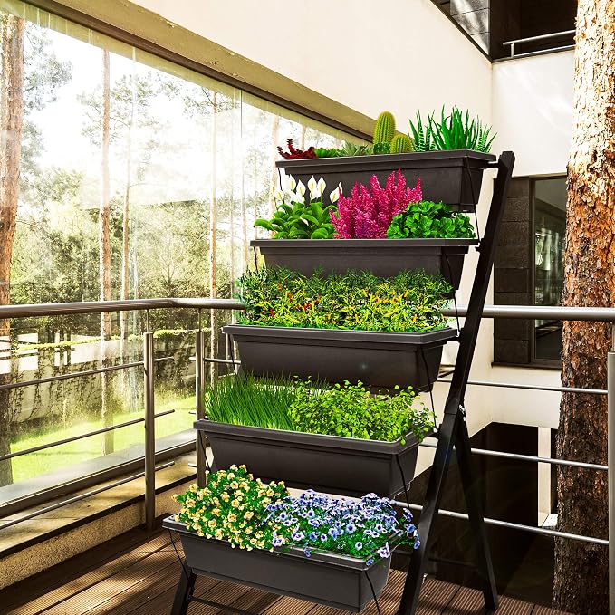 Outland Living 4Ft Vertical Raised Garden Bed - Image 5