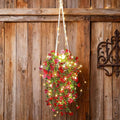 Comtelek Artificial Flowers for Outdoors Fake Hanging Plants by Comtelek