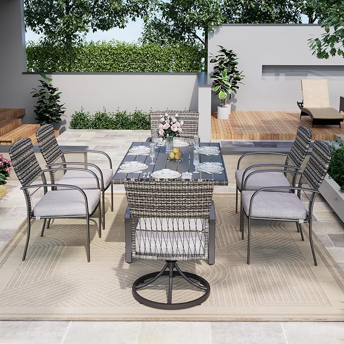Pamapic 7-Piece Patio Dining Set - Image 2