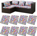 8Pcs Stretch Patio Cushion Covers, Outdoor Couch Covers Replacement, Outdoor by BIETYONE