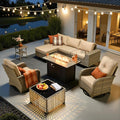 ovios 9-Piece Patio Furniture Set by OVIOS