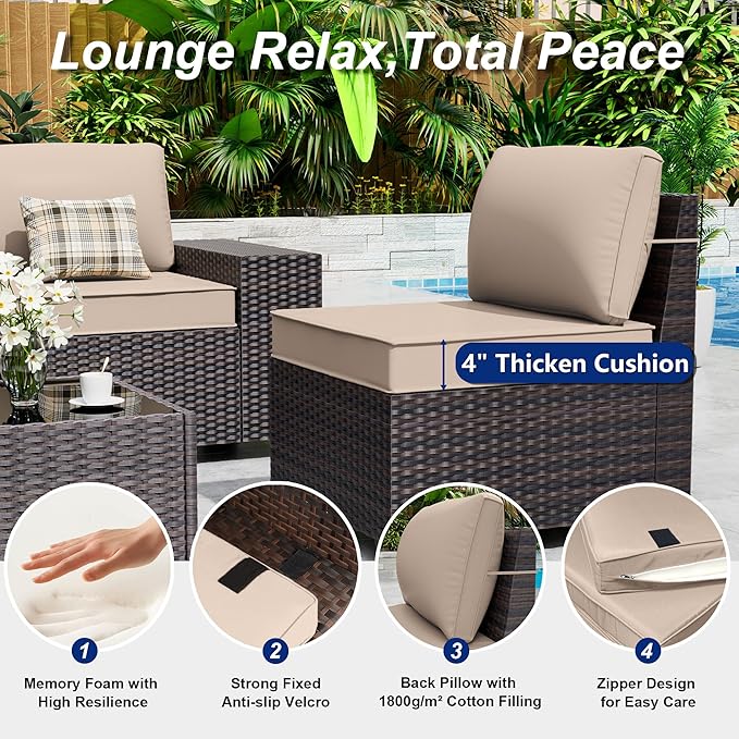 Outdoor Patio Furniture Set - Image 5