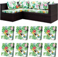 8Pcs Stretch Patio Cushion Covers, Outdoor Couch Covers Replacement, Outdoor by BIETYONE