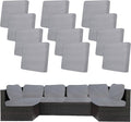 12Pcs Stretch Patio Cushion Covers, Outdoor Couch Covers Replacement, Outdoor by BIETYONE