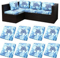 8Pcs Stretch Patio Cushion Covers, Outdoor Couch Covers Replacement, Outdoor by BIETYONE