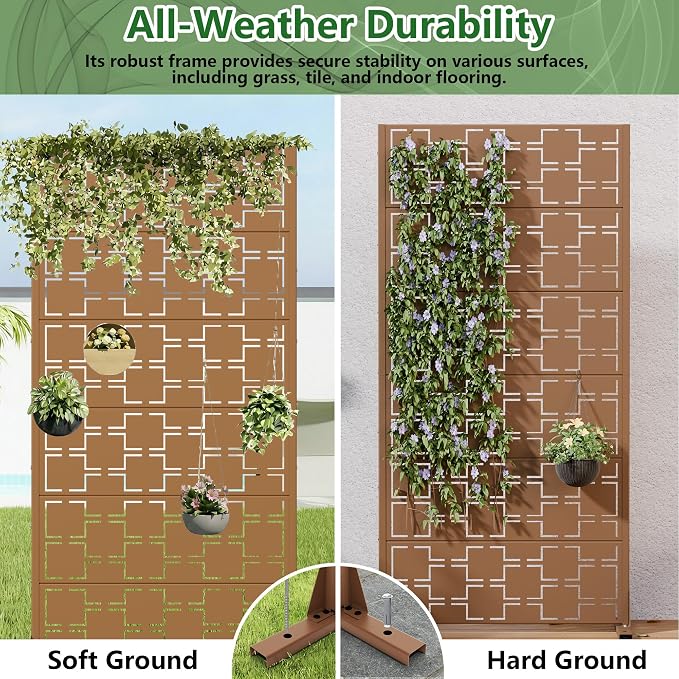 Casaphoria Metal Privacy Screen Outdoor - Image 5