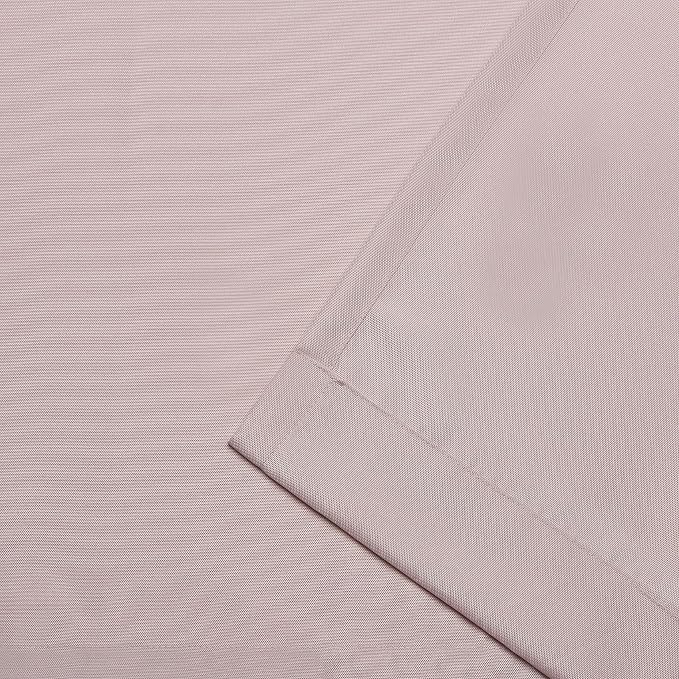 NICOLE MILLER NEW YORK Canvas Indoor/Outdoor Grommet Top Curtain Panel Pair - Image 4