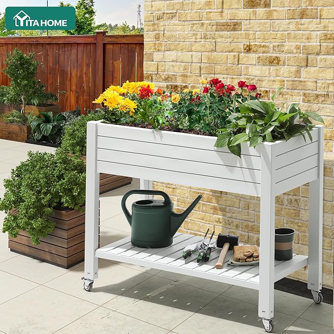 YITAHOME 3.6x1.5x2.8 FT Elevated Garden Bed Kit - Image 2