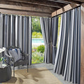 Sun Zero Valencia 2-Pack Cabana Stripe Indoor/Outdoor UV Protectant Energy by SunZero%E2%84%A2