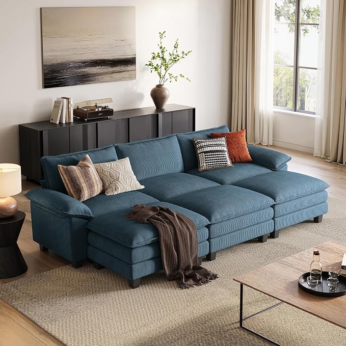 LINSY HOME Modular Sectional Sofa by LINSYHOME