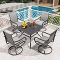 PHI VILLA 5 PCS Patio Dining Set by PHIVILLAThepioneerofcomfortablehouseholdsupplies