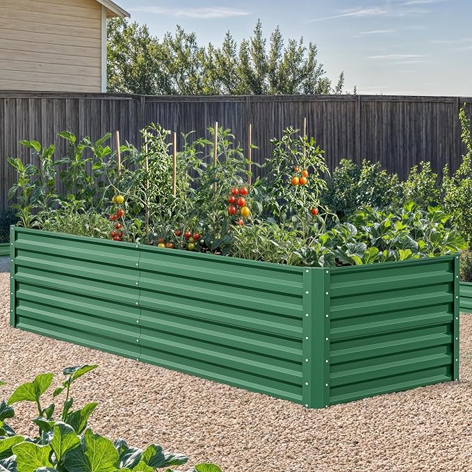 YITAHOME 6x3x2 ft 2pcs Galvanized Raised Garden Bed Kit, Large Metal Planter Box - Image 2