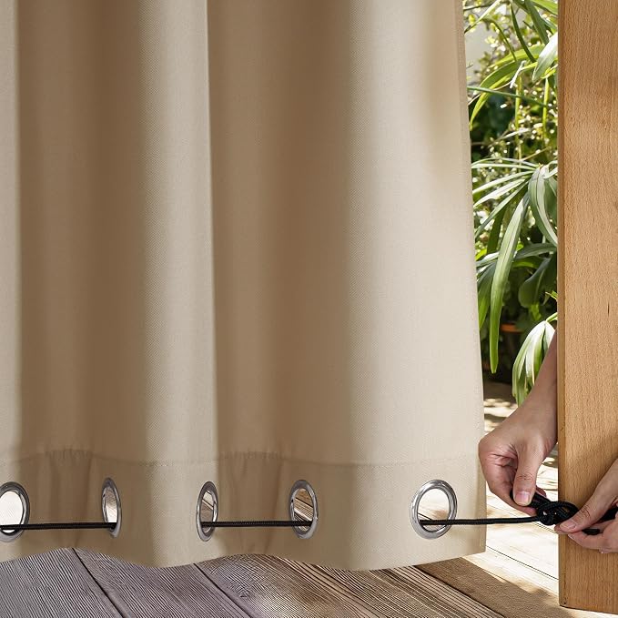 NICETOWN Canvas Outdoor Curtains - Image 8