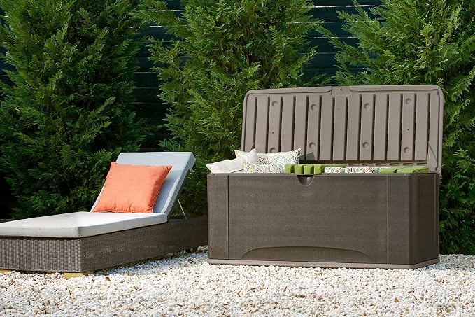 Rubbermaid Extra Large Resin Outdoor Storage Deck Box - Image 10
