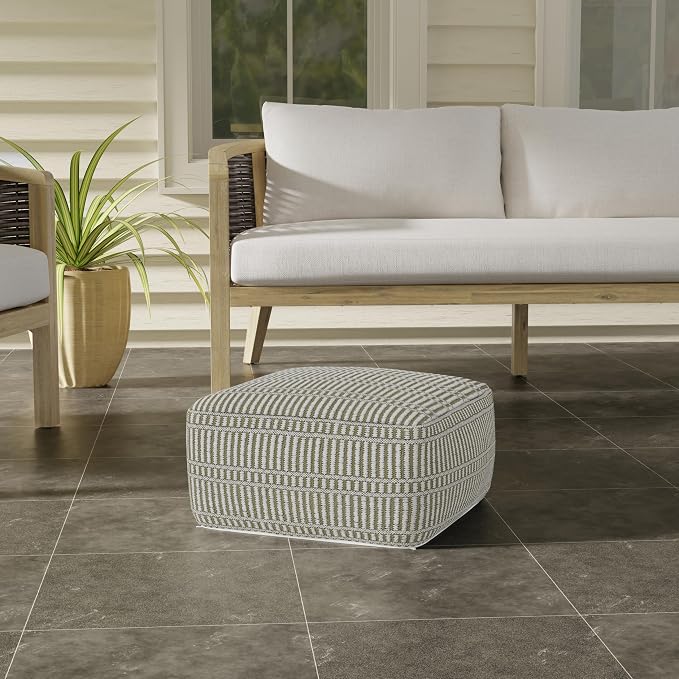 SIMPLIHOME Safford Square Pouf - Image 11