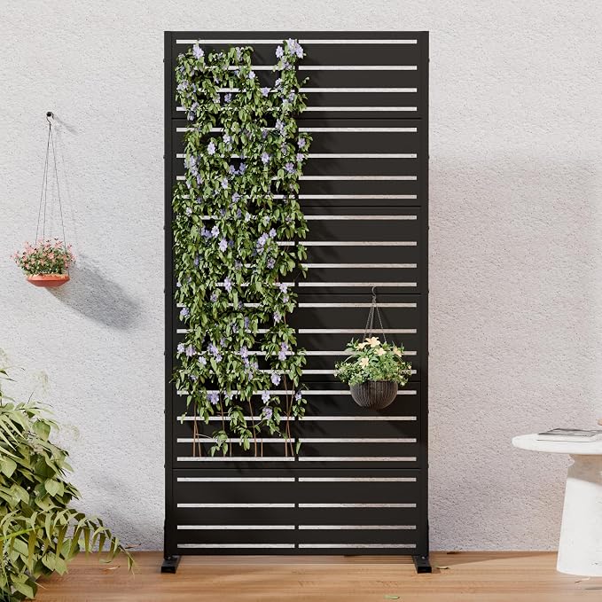 Casaphoria Metal Privacy Screen Outdoor by Casaphoria