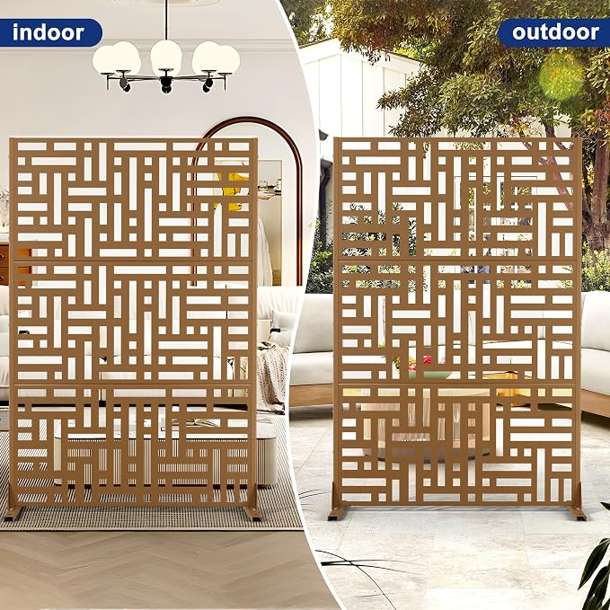 Outdoor Privacy Screen, Freestanding Privacy Fence Panels - Image 5