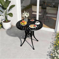 30.31" Outdoor Patio Dining Table, Cast Aluminum Patio Table, Patio Bistro Table by PATIO-IN