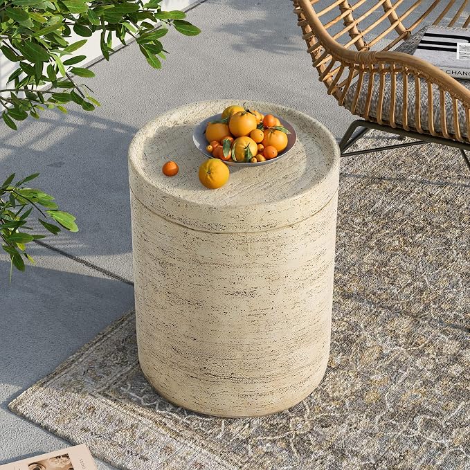 SUNBURY Set of 2 Outdoor Side Tables - Image 2