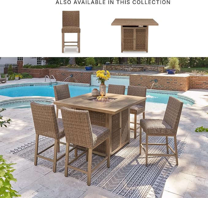 Signature Design by Ashley Walton Bridge Casual Outdoor Bar Table - Image 5