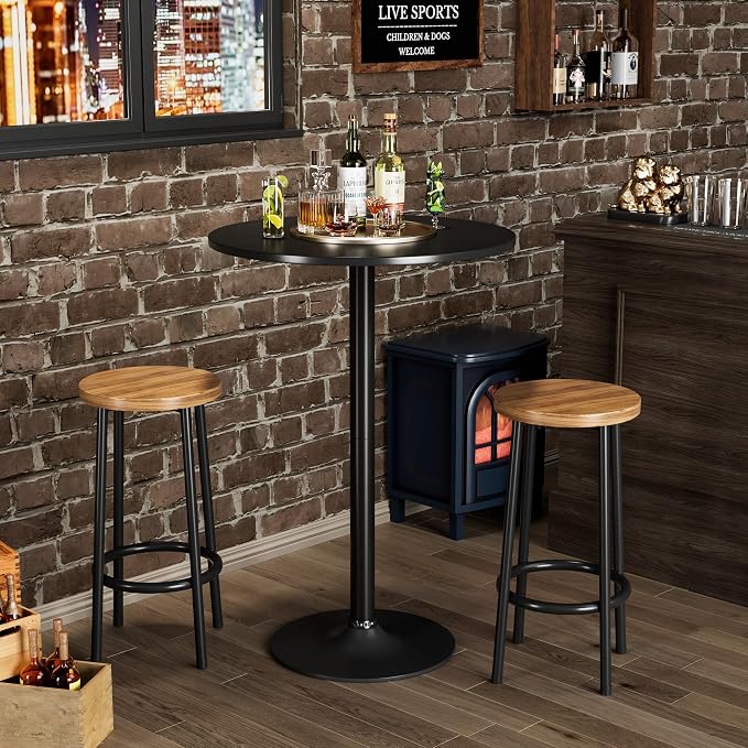 Shahoo Round Bar Table, Cocktail Table - Image 8