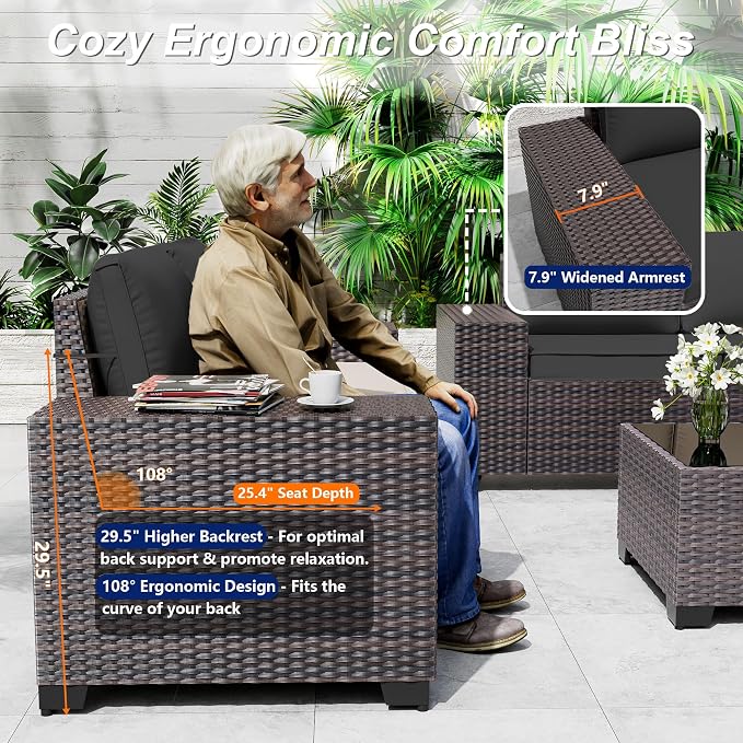 Outdoor Patio Furniture Set - Image 4