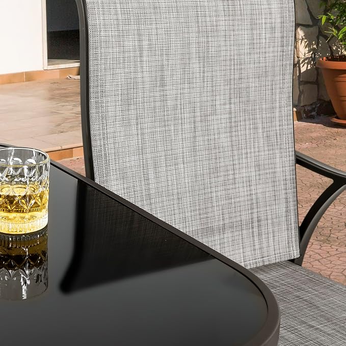 NUU GARDEN 3 Piece Outdoor Patio Bar Set, Patio Bar Furniture Set, Outdoor - Image 9
