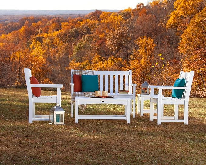 POLYWOOD GNB48TE Vineyard 48" Bench - Image 10