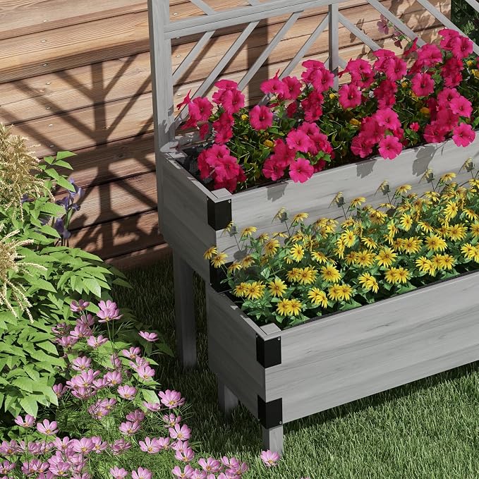 Outsunny Raised Garden Bed - Image 8