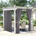 NICETOWN 2 Panels Extra Wide Outdoor Curtains by NICETOWN
