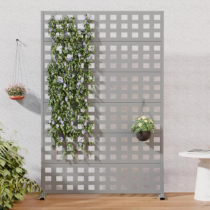 Casaphoria Metal Privacy Screen Outdoor by Casaphoria