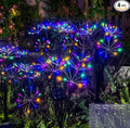 Kwaiffeo 4 Pack Solar-Powered Firework Fairy Lights, Solar Light Outdoor by Kwaiffeo
