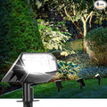 Solar Spot Lights Outdoor Waterproof 6 Pack IP65, 63 LED 3 Lighting Modes by AUDERWIN