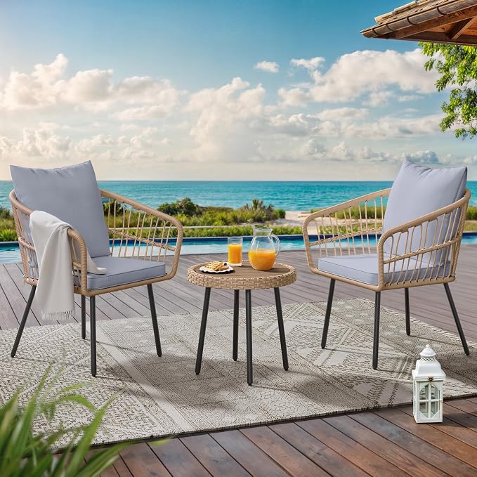 YITAHOME 3 Piece Bistro Set Outdoor - Image 7