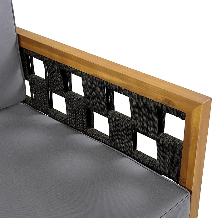 Christopher Knight Home Rosie Acacia Wood Outdoor Daybed Sofa - Image 12