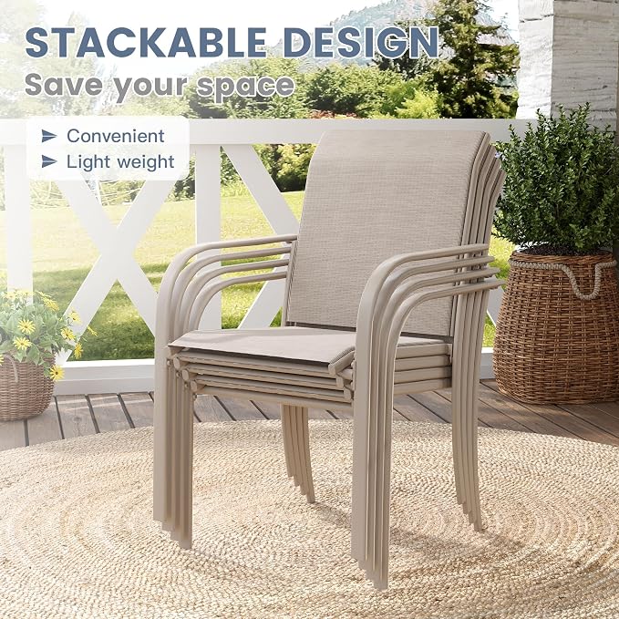 VICLLAX 5 Pieces Patio Dining Set - Image 2
