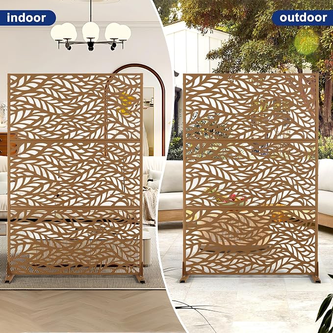 Outdoor Privacy Screen, Freestanding Privacy Fence Panels - Image 6