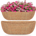 Y&M 36" Coco Liner for Window Box Deck Basket Planter Trough Coconut Fiber by YM
