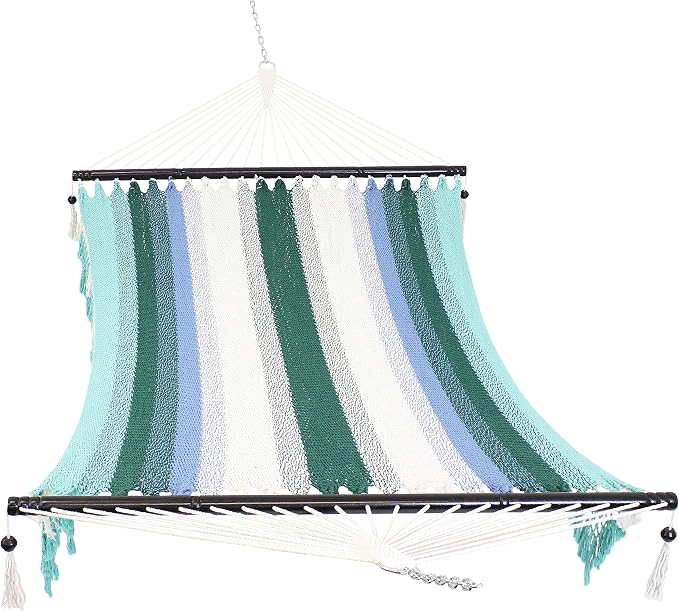 Sunnydaze Woven Double Hammock for Outside by SunnydazeDecor