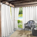 Sun Zero Marina Indoor/Outdoor UV Protectant Energy Efficient Grommet Curtain by SunZero%E2%84%A2