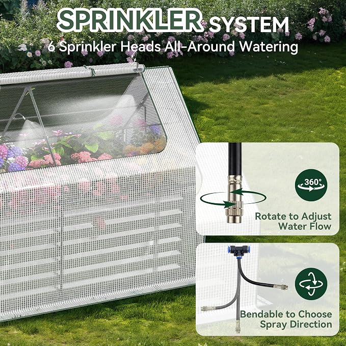 Raised Garden Bed with Self-Watering System, Galvanized Raised Beds - Image 2
