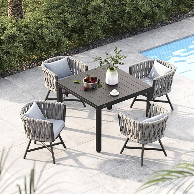 Grand patio 5-Piece Outdoor Dining Set by GrandPatio