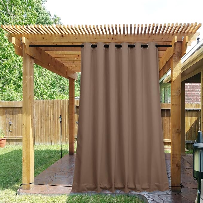NICETOWN 2 Panels Weighted Blackout Curtains by NICETOWN