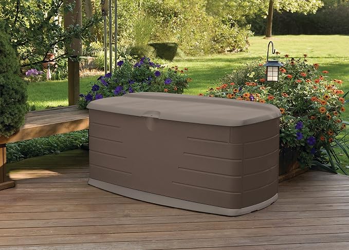 Rubbermaid Large Resin Outdoor Storage Deck Box - Image 3