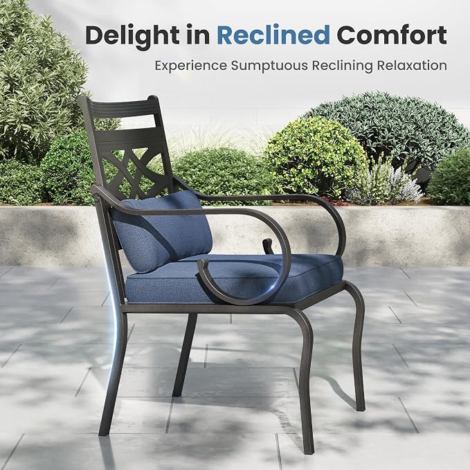 PHI VILLA 9 Pieces Outdoor Dining Set - Image 3