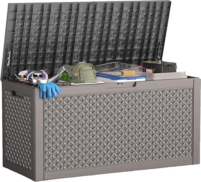 ROJIK Outdoor Storage Housing Deck Box by ROJIK
