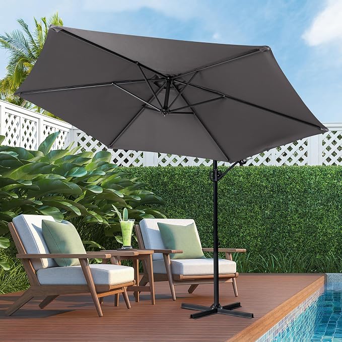 Shintenchi Patio Offset Umbrella - Image 7